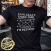 Awesome Rain Sleet Snow Hail T-Shirt featuring a fun graphic design, perfect for weather enthusiasts and casual wear.