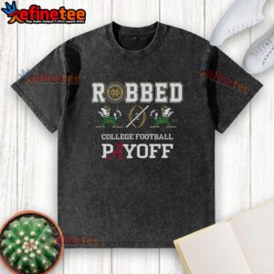 Good Notre Dame Fighting Irish and Alabama Crimson Tide CFP Playoff washed t-shirt showcasing team spirit and style.