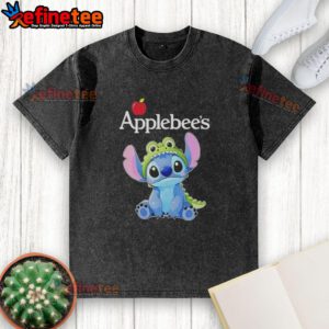 Good Stitch Cosplay Crocodile X Applebee's washed t-shirt featuring vibrant graphics and a comfortable fit.