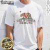 Vintage Hot Demuth California Bear T-Shirt showcasing California Republic wordplay design in bold graphics.