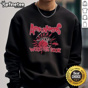 Nice Arkansas Razorbacks Woo Pig Sooie Slam Sweatshirt, perfect for game day and showing team spirit.