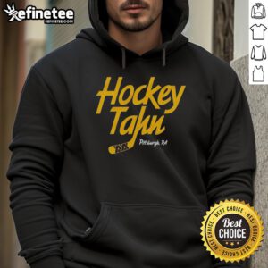 Nice Hockey Tahn Pittsburgh PA hoodie featuring a stylish design perfect for fans of Pittsburgh hockey.
