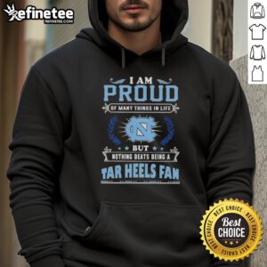 North Carolina Tar Heels fan hoodie showcasing pride in sports, perfect for showing team spirit and loyalty.