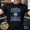 Alt Text: North Carolina Tar Heels fan t-shirt with 'I Am Proud Of Many Things But Nothing Beats Being A Fan' slogan.