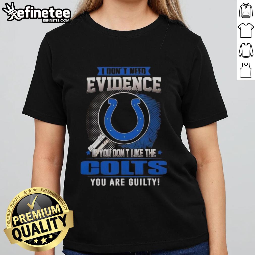 Indianapolis Colts ladies tee featuring a bold slogan for fans who love the team. Perfect for game day and casual wear.