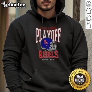 Nice Ole Miss Rebels College Football Playoff 2025-26 hoodie featuring team colors and logo for fans.