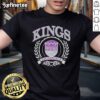 Sacramento Kings NBA crest t-shirt featuring vibrant team colors and logo, perfect for basketball fans.