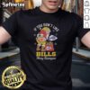 Funny 'Nice Santa If You Don't Like Buffalo Bills' Christmas T-Shirt for holiday cheer and humor.