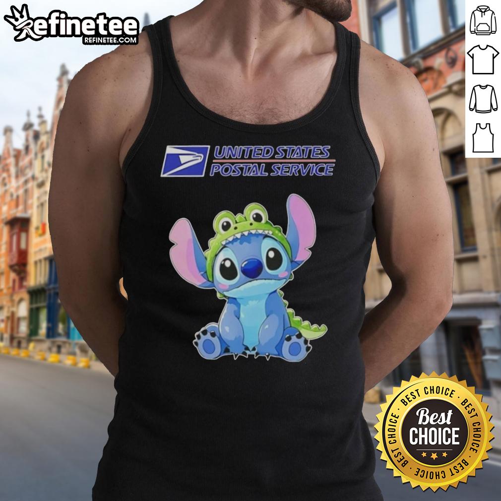 Nice Stitch Cosplay Crocodile X USPS Tank Top featuring vibrant design and comfortable fit for cosplay enthusiasts.
