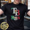 Nice Tampa Bay Rays Baseball T-Shirt featuring a vibrant Mexican flag design, perfect for sports fans and cultural pride.