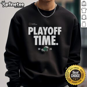 Nice Tulane Green Wave Playoff Time logo sweatshirt, perfect for showing team pride during playoff season.