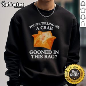 Casual style featuring a crab graphic on a cozy rag sweatshirt, perfect for relaxed outings and beach vibes.