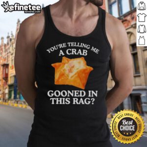 Stylish crab graphic tank top featuring a playful design, perfect for summer outfits and beachwear.
