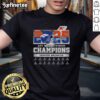 Official 2025 AFC West Division Champions Denver Broncos T-Shirt featuring team colors and logo, perfect for fans.