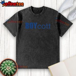 Official Boycott Utah State Women's Volleyball washed t-shirt featuring bold graphics and a comfortable fit.