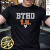 Alt Text: Official Btho Tu Texas A&M Aggies Football Logo T-Shirt featuring vibrant team colors and logo design.