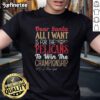 Official Dear Santa T-Shirt: New Orleans Pelicans Championship Wish - Perfect for fans and holiday spirit!