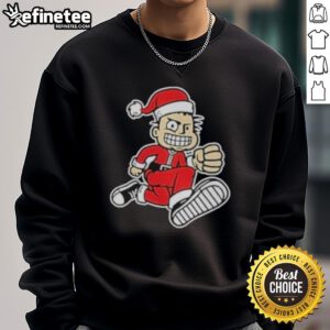 Official MXPX Santa PX Sweatshirt featuring vibrant holiday design and cozy fit, perfect for festive occasions.