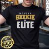 Official Morgan Geekie Is Elite T-Shirt featuring bold graphics celebrating the hockey players elite status.