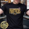 Official Pitt Panthers 2025 Go Bowling Military Bowl Logo T-Shirt featuring team colors and logo design.