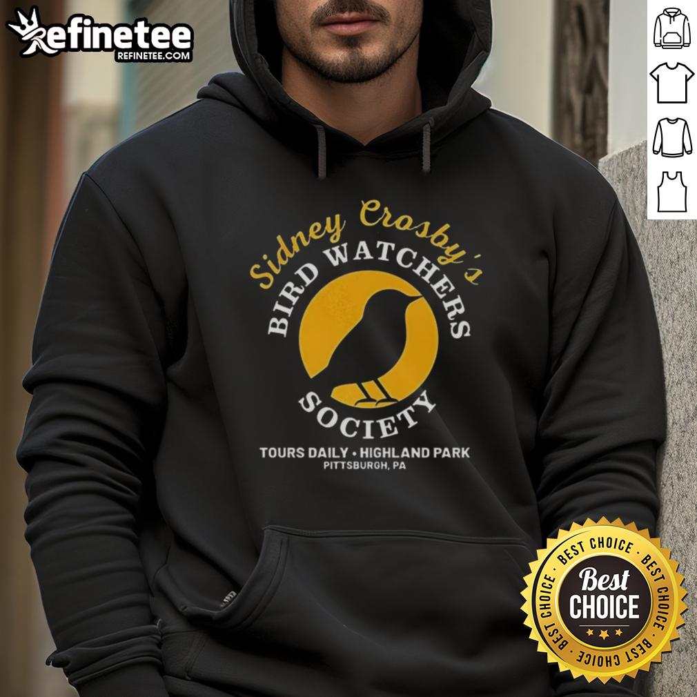 Alt Text: Cozy Official Sidney Crosby Bird Watchers Throw Blanket Hoodie featuring a stylish design, perfect for sports fans.