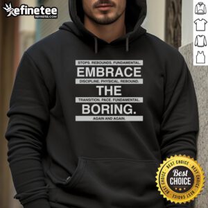 San Antonio Spurs hoodie featuring 'Official Stops Rebounds' design, promoting discipline and physical strength in basketball.