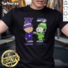 Alt Text: Original Charlie Brown fist bump with Snoopy on a Washington Huskies x Seattle Seahawks t-shirt design.