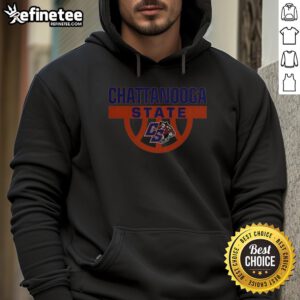 Original Chattanooga State Tigers Basketball hoodie featuring the Cs logo, perfect for fans and players alike.