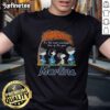 Alt Text: Premium Miami Marlins X Peanuts Snoopy and Friends autumn T-shirt celebrating the holiday season.