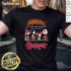Alt Text: Premium Nebraska Cornhuskers X Peanuts Snoopy and Friends autumn t-shirt celebrating the season's joy and spirit.