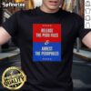 Alt Text: Premium Release The Pedo Files And Arrest The Pedophiles T-Shirt showcasing a bold, impactful design for awareness.