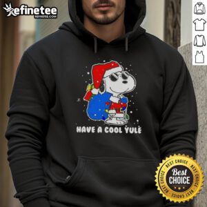 Premium Snoopy Santa Hat hoodie for Merry Christmas and Have A Cool Yule celebrations, featuring festive design.