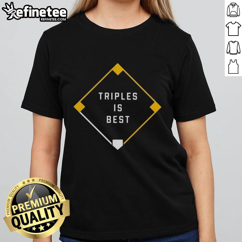 Premium Triples is the best ladies tee featuring a stylish design and comfortable fit for everyday wear.
