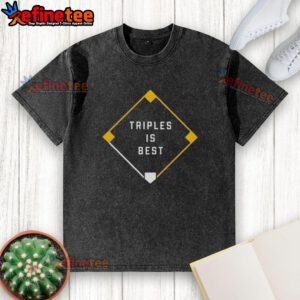 Premium Triples Best Washed T-Shirt in soft cotton, featuring a stylish design and comfortable fit for everyday wear.