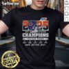Alt Text: Chicago Bears 2025 NFC North Division Champions helmet t-shirt featuring 'Good Better Best' design for fans.