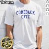 Awesome Comeback Catz T-Shirt featuring a playful cat graphic with vibrant colors, perfect for cat lovers and casual wear.