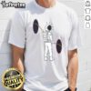 Funny Space Portal T-Shirt featuring an astronaut peeing, perfect for space lovers and humor enthusiasts.
