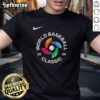 Good World Baseball Classic 2026 Logo T-Shirt featuring vibrant colors and bold logo design for baseball fans.
