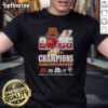 2025 Rate Bowl Champions Minnesota Golden Gophers Football T-Shirt featuring Chase Field Stadium design.