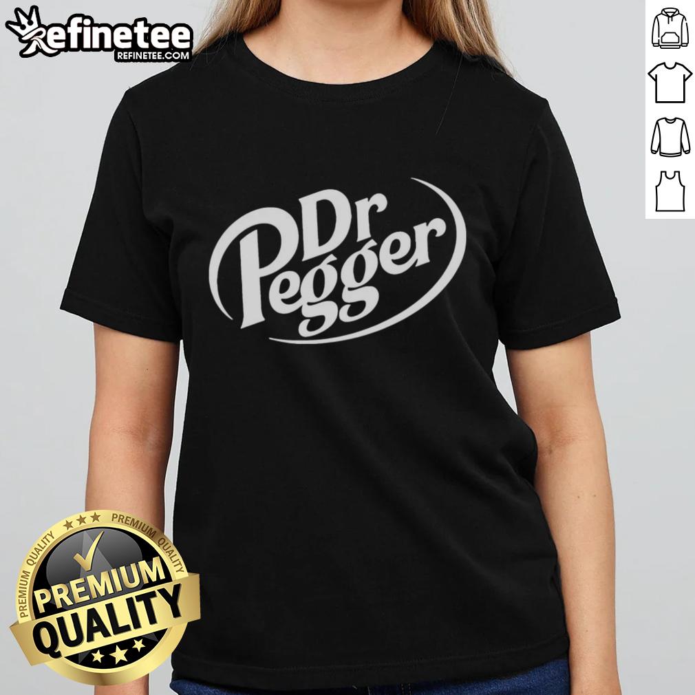 Stylish Nice Dr Pegger Dr Pepper ladies tee featuring a fun graphic design, perfect for casual wear and soda lovers.