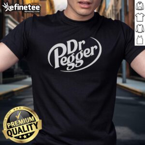 Nice Dr Pegger Dr Pepper T-Shirt featuring a vibrant graphic design and comfortable fit, perfect for fans of the soda.