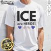 Nice Ice Are Heroes T-Shirt featuring a vibrant graphic design, perfect for ice cream lovers and casual wear enthusiasts.