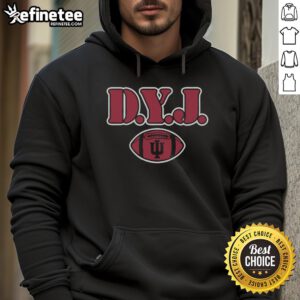 Nice Indiana University Football D.Y.J. Hoodie in vibrant colors, perfect for fans and game day attire.