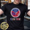 Nice New York City Sports Yankees Devils Giants logos combine T-shirt design featuring iconic team emblems.