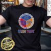 Nice New York City Sports Yankees Knicks Giants logos combine t-shirt, perfect for NYC sports fans and apparel collectors.