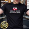 Alt Text: Official Greenland Belongs To The Greenlanders T-Shirt featuring a vibrant design celebrating Greenlandic culture.