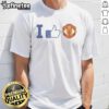 Official I Like Manchester United T-Shirt featuring iconic logo, perfect for fans to showcase their team pride.