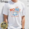 Official No Ice! No Ice Is Noice T-Shirt in vibrant colors, showcasing a fun slogan for ice-free beverage lovers.