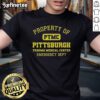 Vintage PTMC Pittsburgh Trauma Medical Center Emergency Dept T-Shirt featuring official logo and distressed text design.