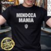 Alt Text: Original Mendoza Mania Indiana Hoosiers Logo T-Shirt featuring vibrant team colors and classic design for fans.